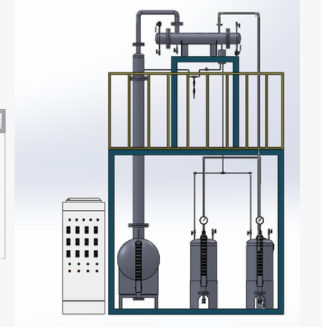 不锈钢精馏试验装置